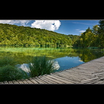 Chvíle klidu na Plitvických jezerech