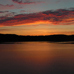 Večer na přehradě...