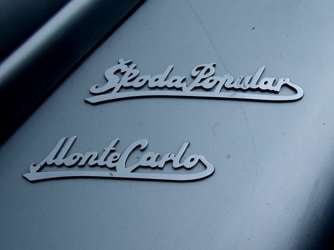 Typové označení na blatníku