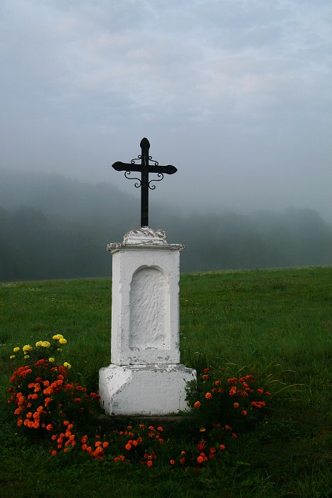Sám v mlžném ránu
