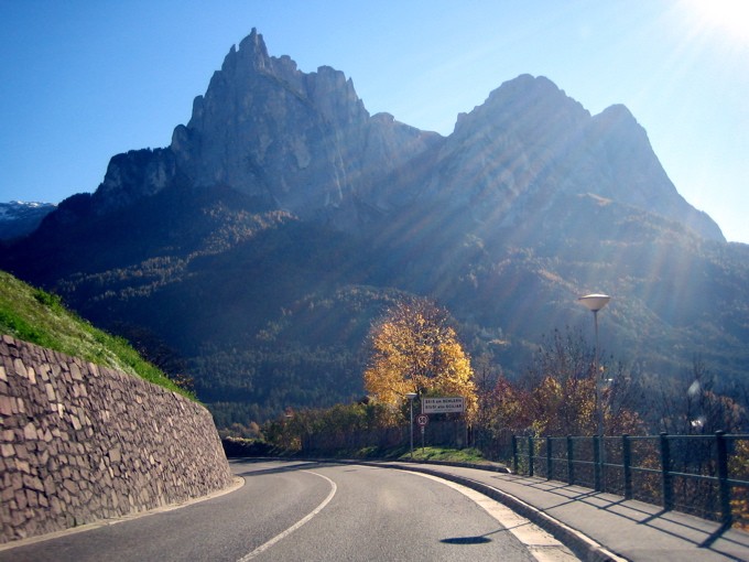 Podzim v Dolomitech