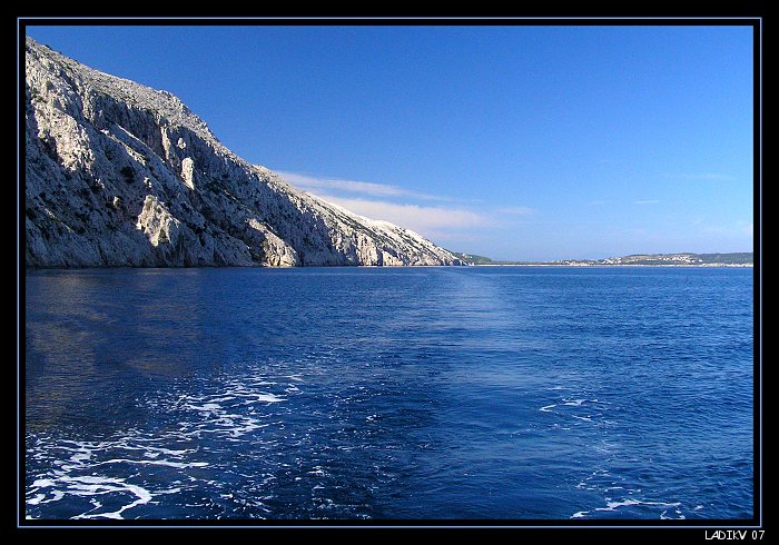 In the blue
