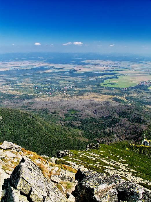 Vysoké Tatry_Pohled ze Slavkovského štítu_2459m.n.m