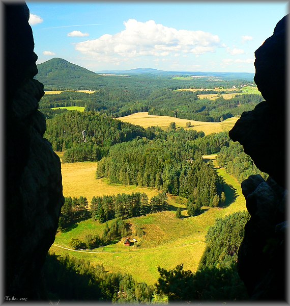 Pohled ze skal
