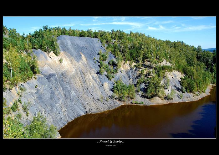 ...Hromnické jezírko...