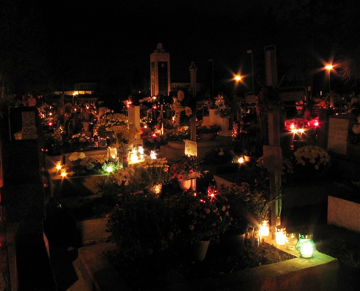 ...svetlá na cestu svietia...