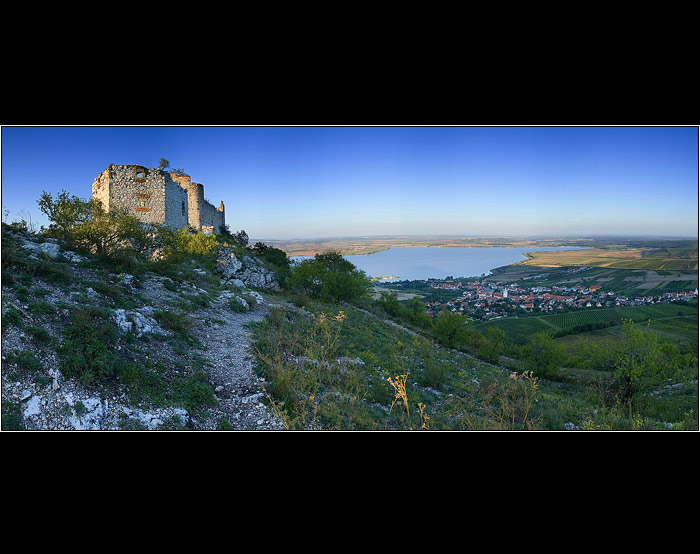 Podvečer na Dívčích hradech