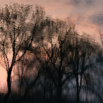 Podzimní zapad slunce