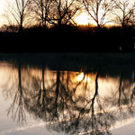 Podzimní západ slunce již po druhé :)