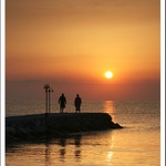 Watching the sunrise