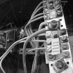 Pavouk a rozvodná skříň