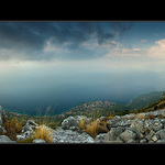 -- krajina s vyhlídkou --