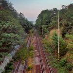 Večerní klid na trati