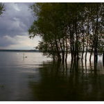 podvečerní přehrada