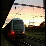 i ve Vitkovicich zapada slunce