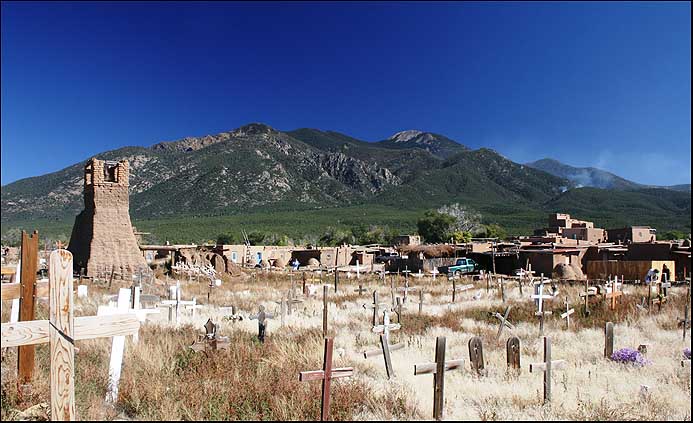 indianska osada Taos