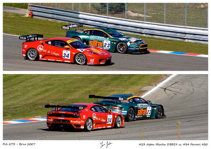 FIA GT3 - Ferrari vs. Aston Martin