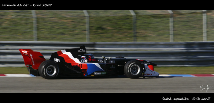 Formule A1 GP - Erik Janiš