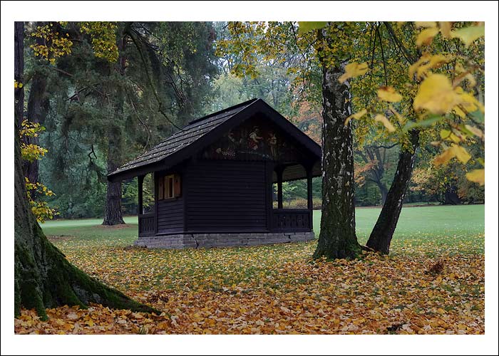 Podzim v zámeckém parku