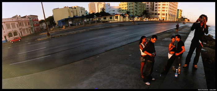 Malecon sun rise