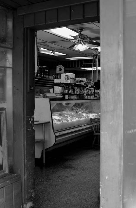 fish shop v Harlemu