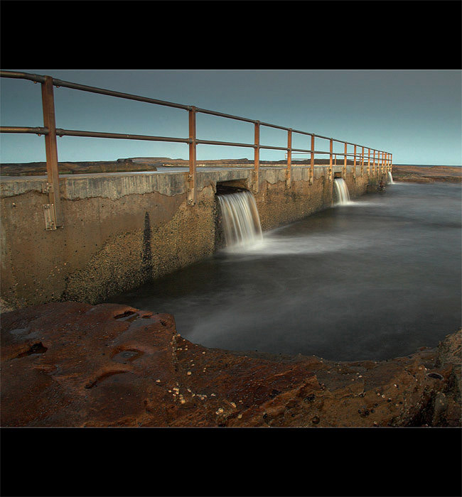 Rock pool...
