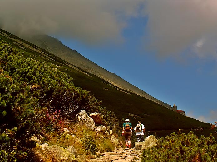 PUTOVÁNÍ NA HORSKÉ CESTĚ