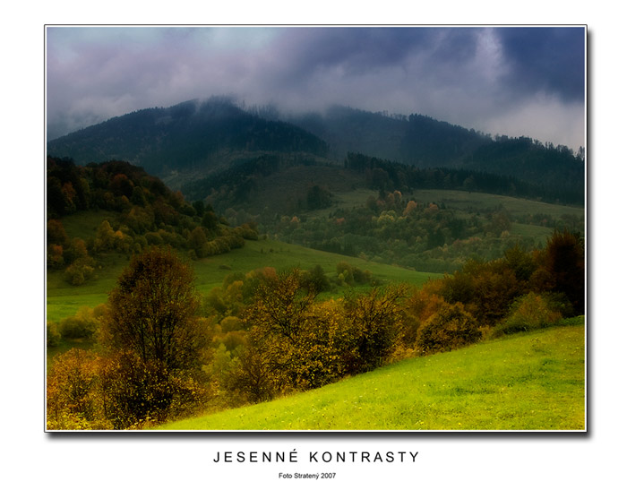 Jesenné kontrasty
