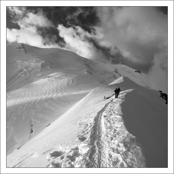 Cestou na Mt. Blanc