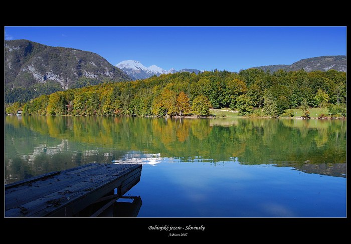 ... Bohinjské jezero - Slovinsko ...