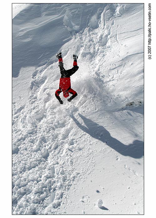 Létající gumídek pod Triglavem