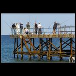 Rybáři na molu
