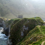 Kinbane Castle, Severné Irsko