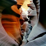 Sblížení v Anthelope canyon