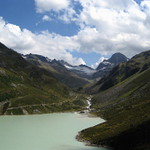 horské jezero v Rakouských Alpách