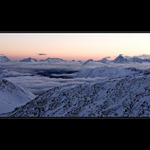 Svítání na Cabane de Tracuit