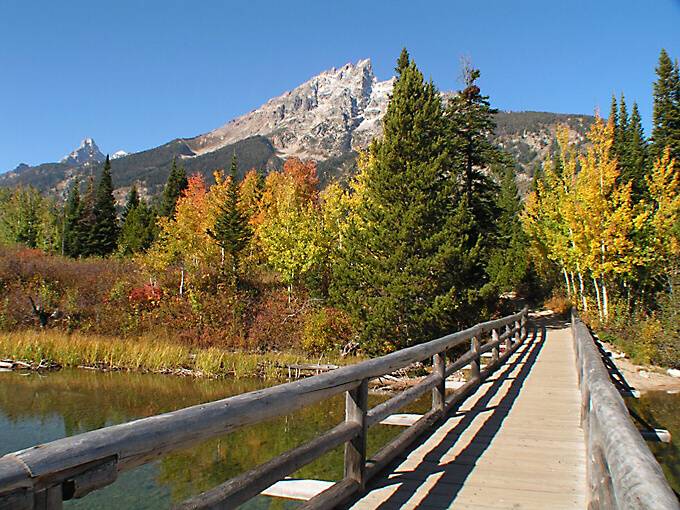 Barvy - Grand Teton Wyoming (USA)