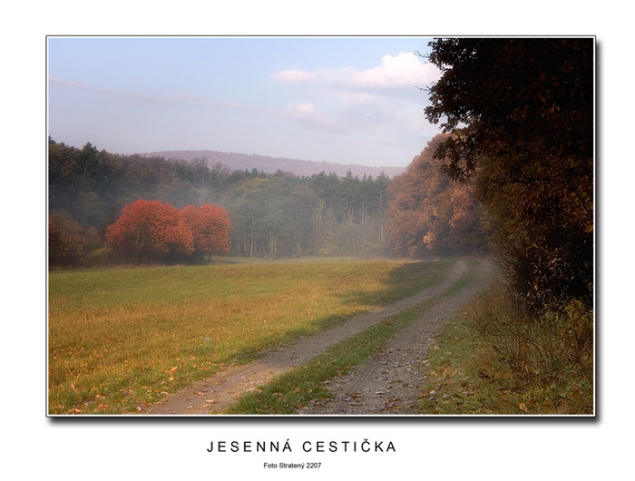 Jesenná cestička