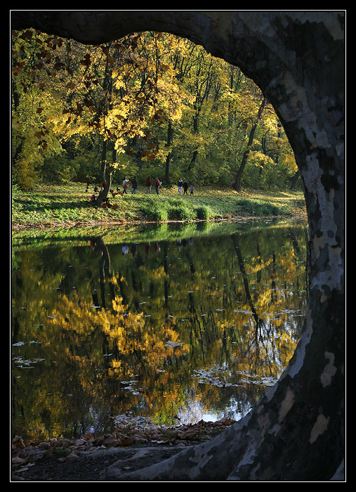 jeseň v zámockej záhrade 2007