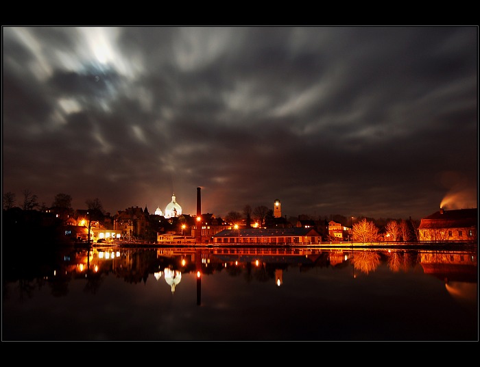 noční Jablonné v Podještědí