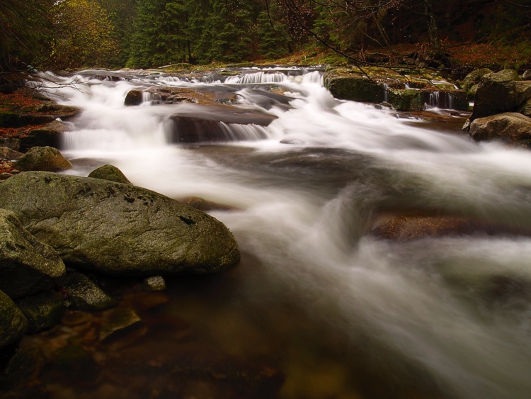 Kaskády Bílého Labe