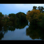 Večer za prumyslovou zonou.