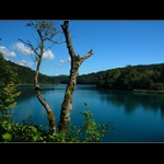 ...klid na jezeře...