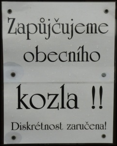 Diskrétnost zaručena ...