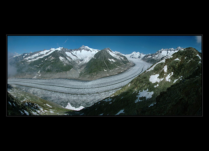 Ledovec Aletschgletscher