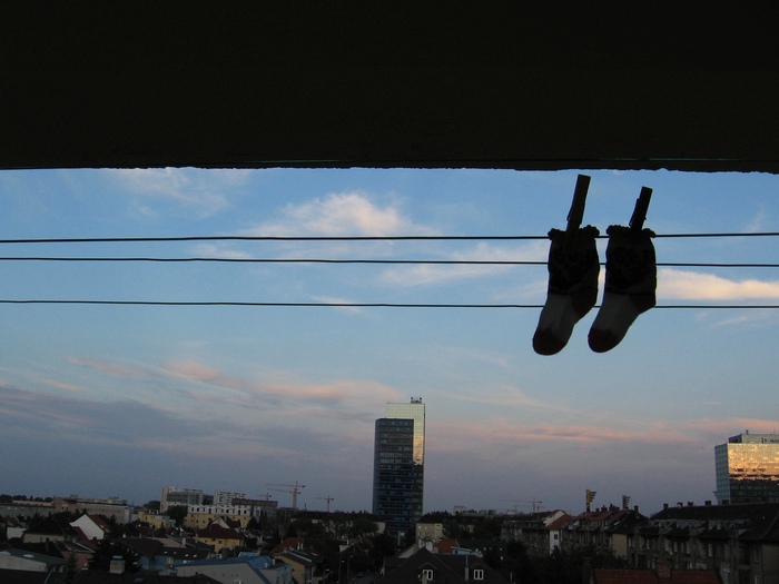 Výhľad s ponožkami