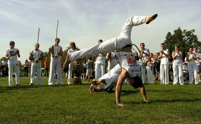 Candeias Praha - grupo de capoeira (Ladronka 2007)