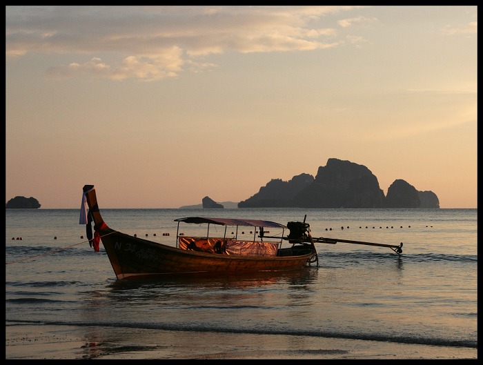 Podvečer v Ao Nang