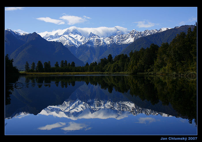 Lake Matheson (Vzpomínky na Zéland)