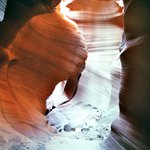 Světlo v Anthelope canyon